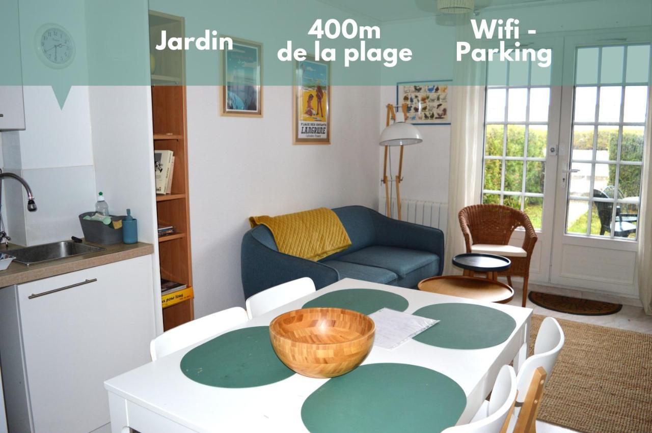 Triplex Avec Jardinet - Wifi - A 400M De La Plage Courseulles-sur-Mer Bagian luar foto